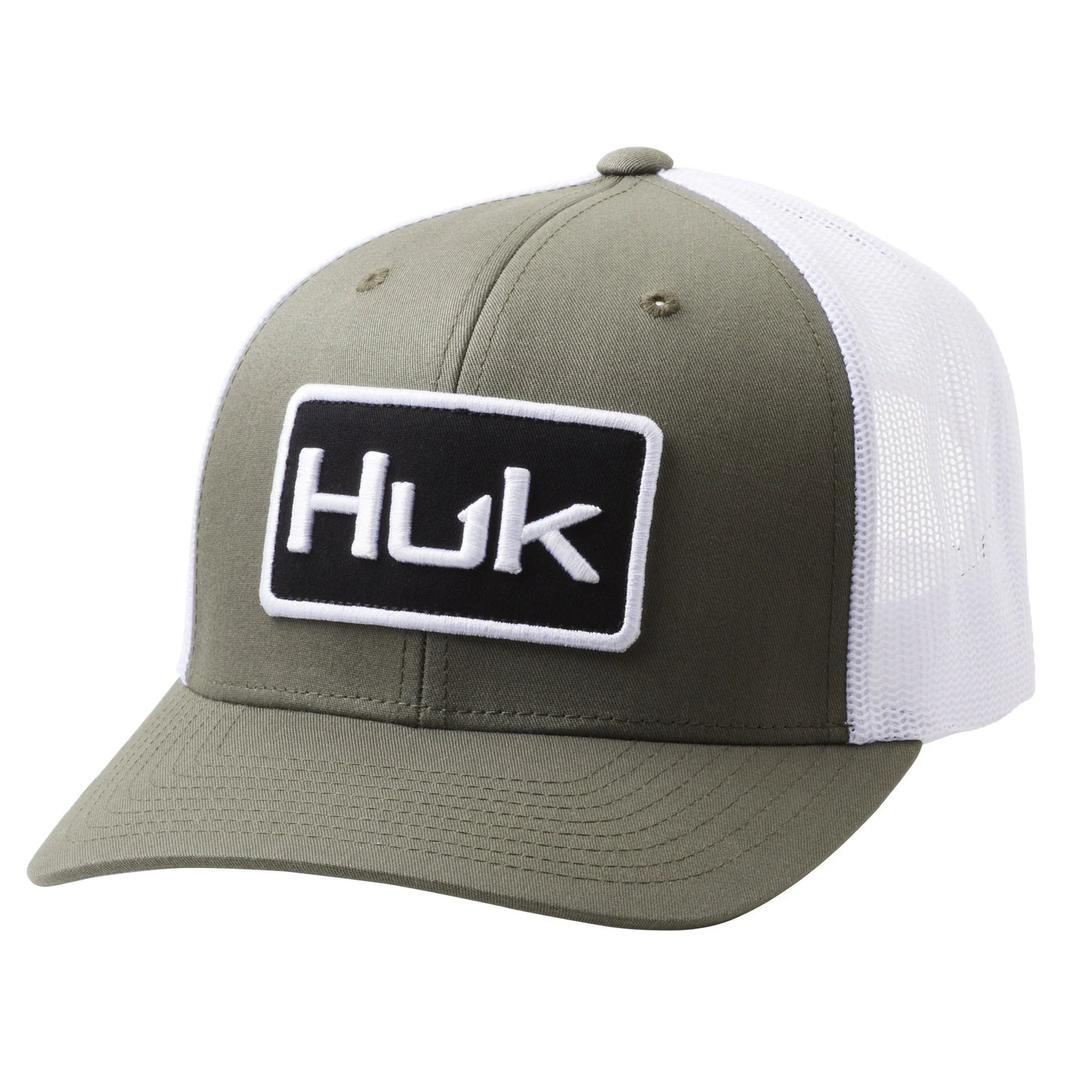 Huk Solid Moss Trucker Cap