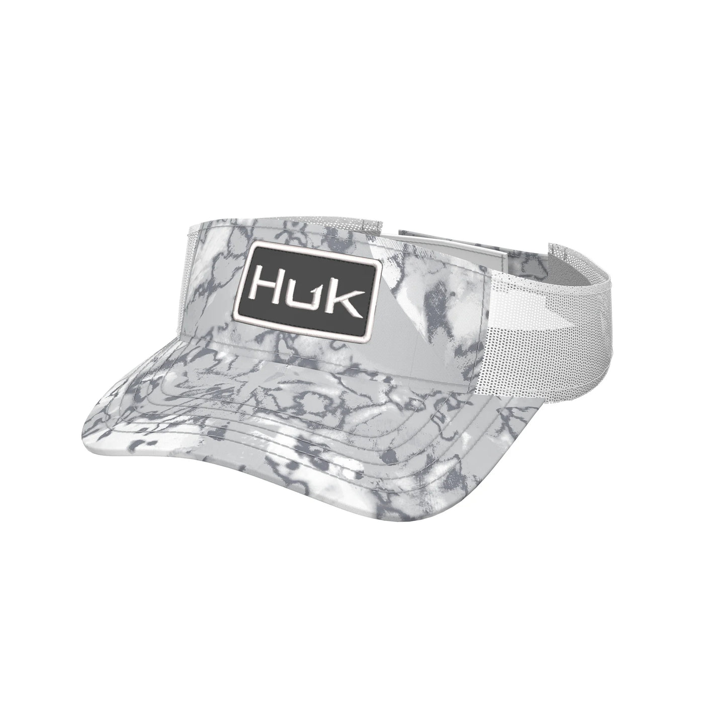 HUK FIN FLATS VISOR FIN FLAT HARBOR MIST